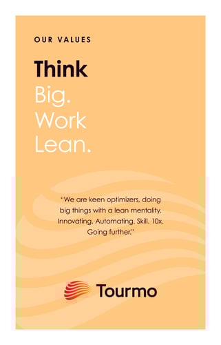 Think Big Work Lean Think Big Work Lean