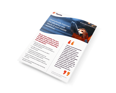 Tourmo Workforce Operations Datasheet Tourmo Workforce Operations Datasheet