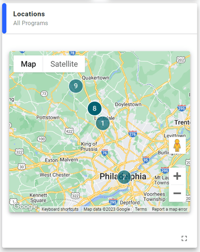 Locations - All Programs Map Tile