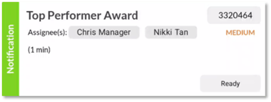 Top Performer Award