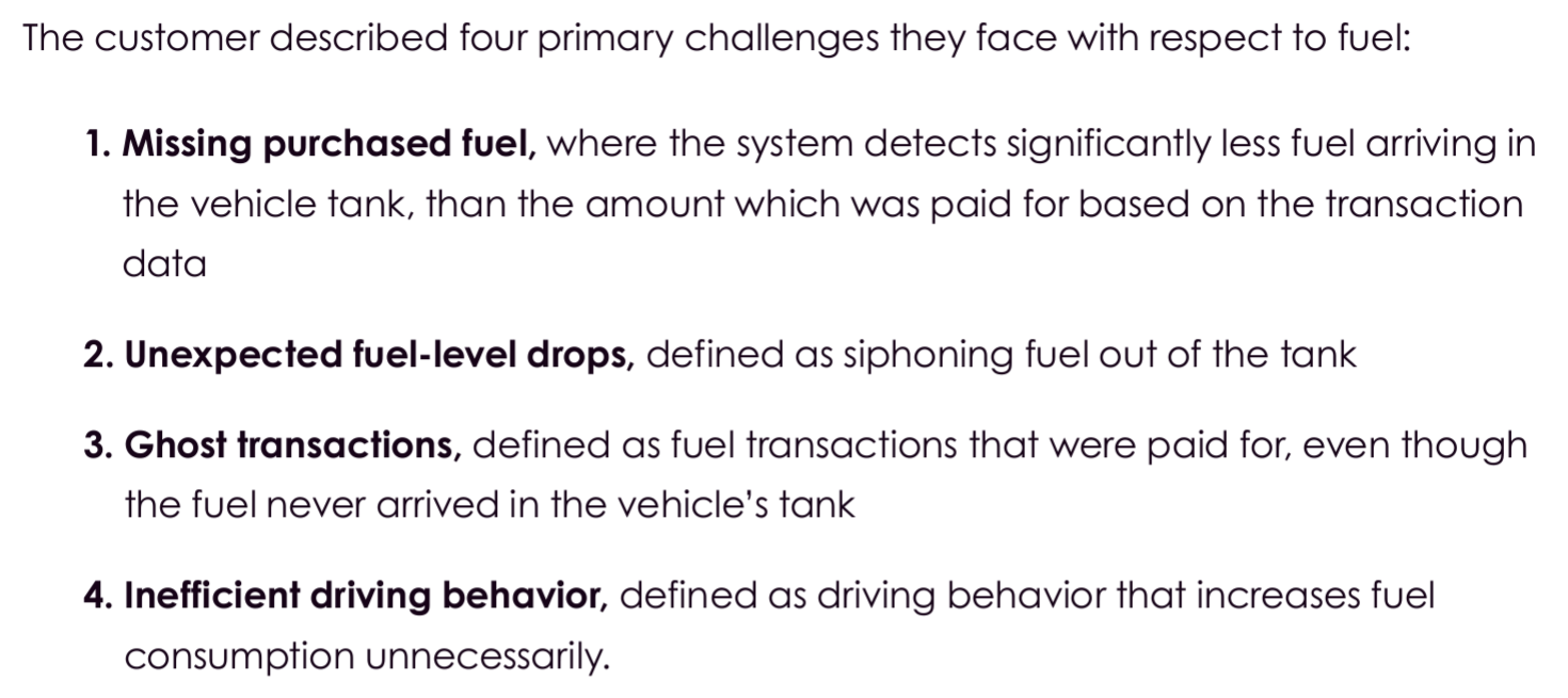 Primary Fuel Drivers Case Study